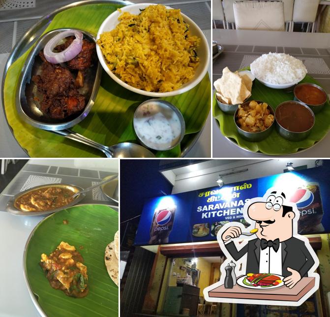 Food at Saravanas Kitchen