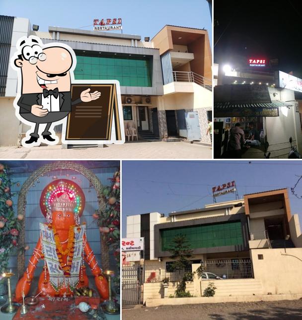 The exterior of Tapsi Restaurant
