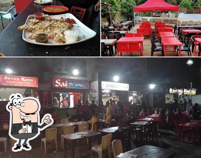 The interior of Sai Paratha