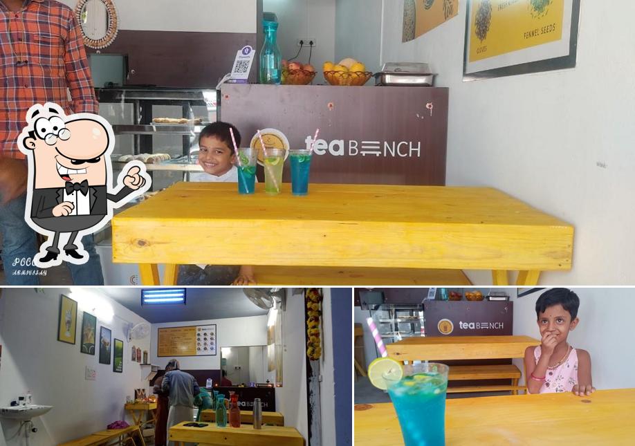 The interior of Tea bench