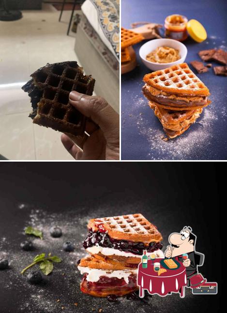 Waffles at The Belgian Waffle Co