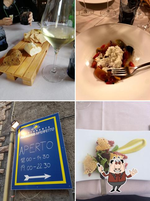 Cibo al Ristorante Paradiso Imperfetto