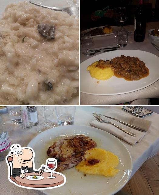 Platti al Trattoria Bruno's