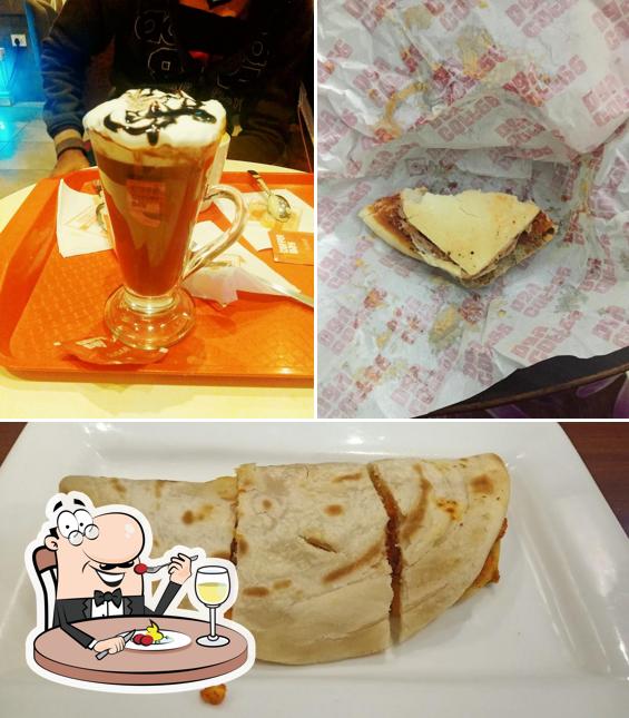 Food at Café Coffee Day