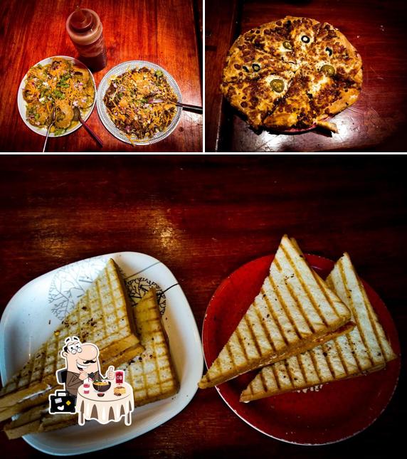 Food at Creams Cafe