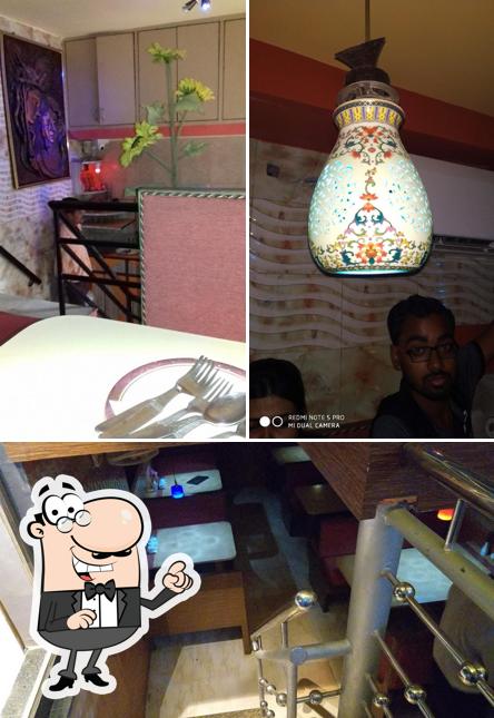 The interior of Dips Restaurant