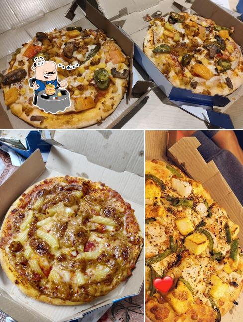 Food at Domino's Pizza Railway Station, Raipur