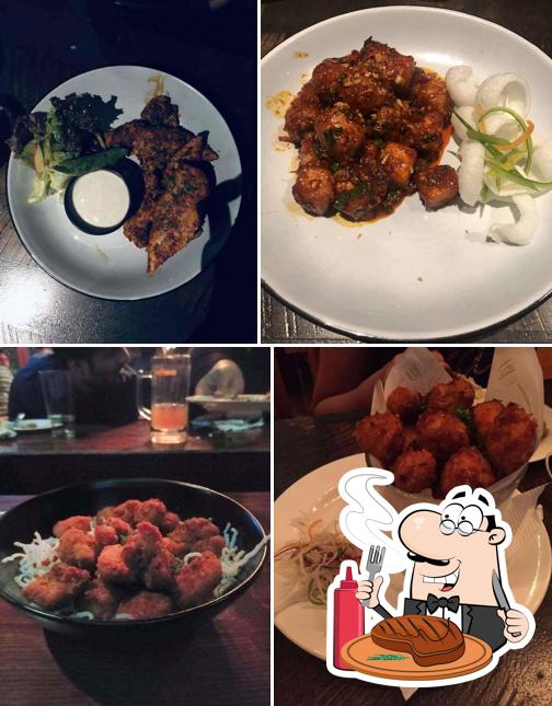 There’s a range of dishes for meat lovers