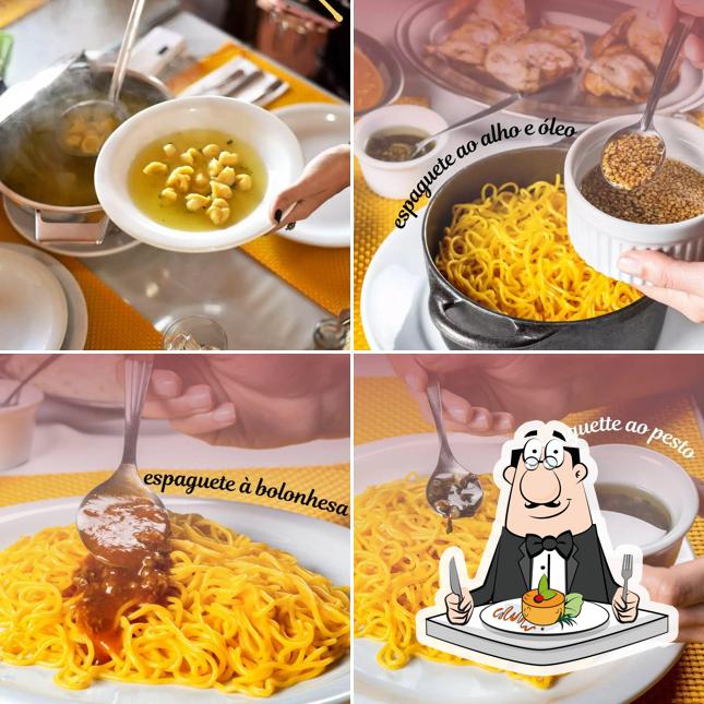 Comida em Galeteria Nanoma