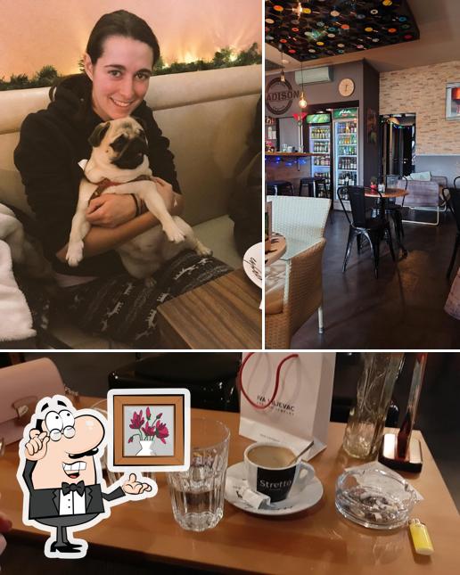 Gli interni di Caffe bar Madison