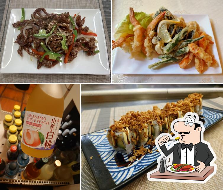 Platti al Neko Sushi （Restaurant chinois et japonais Av de cour 38A LAUSANNE)