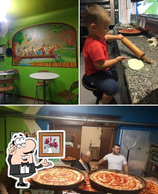 Gli interni di Pizzeria Nano Pazzo