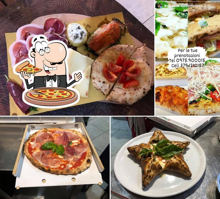 Prenditi una pizza a Bar - Ristorante - Pizzeria Saint Tropez