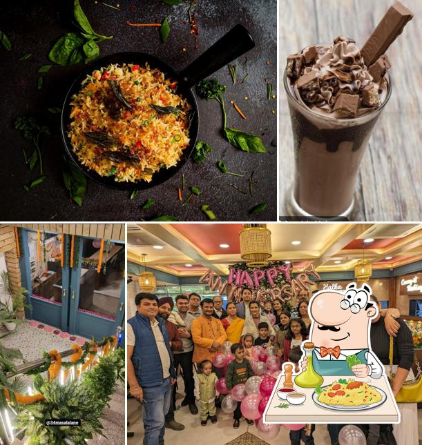 Risotto at 34 Masala Lane Pure Vegetarian