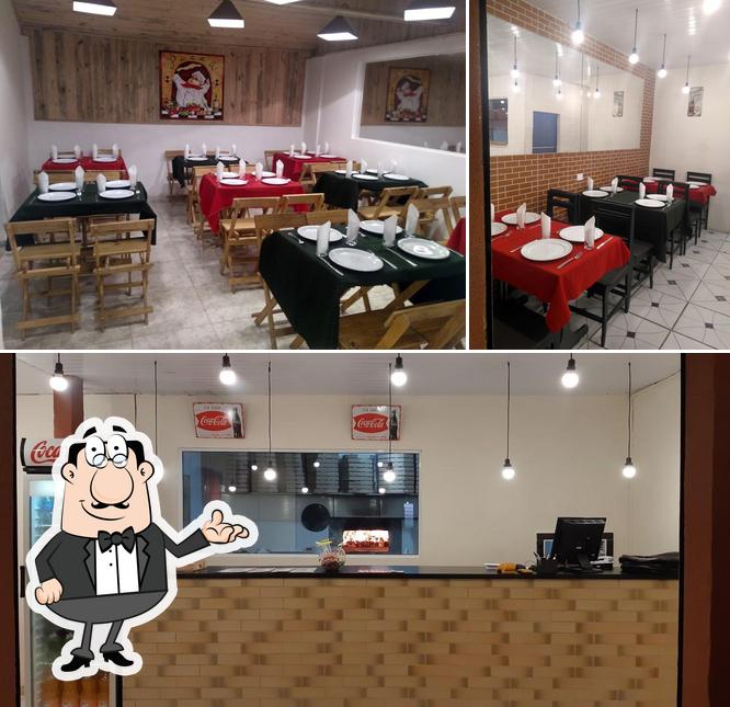 O interior do Forneria pomodori