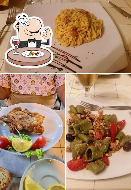 Cibo al Trattoria Isola Anita