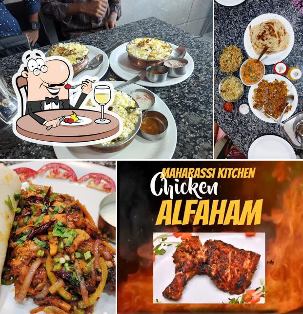 Food at MahaRassi Kitchen Grill Maalik