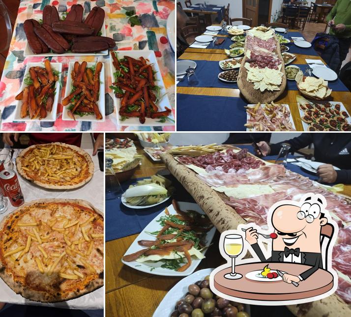 Platti al Pizzeria Zia Berta