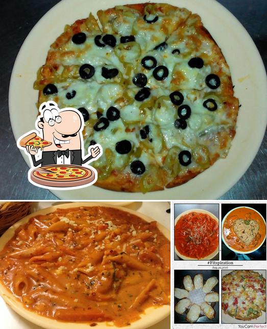 Order pizza at Saras food parlour