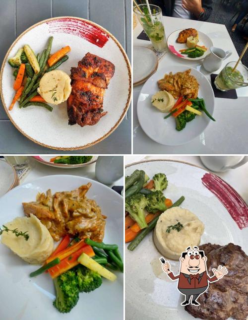 Food at Steakhouse Bar and Grill