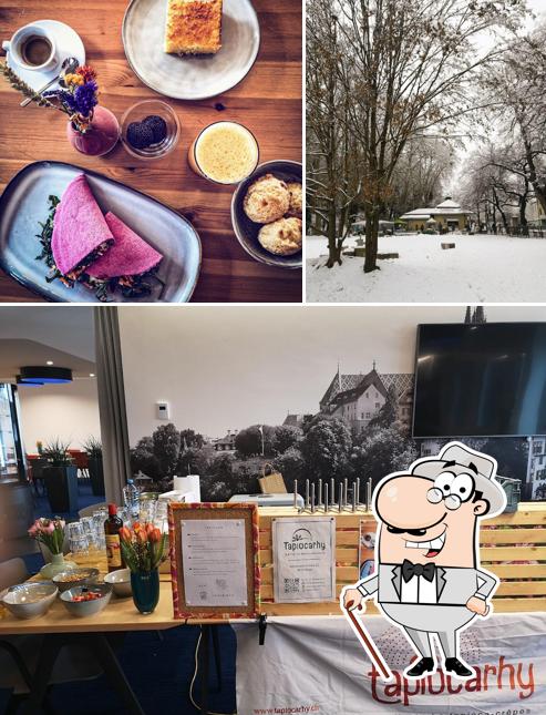 La foto di esterno e cibo da Tapiocarhy - Tapiocaria & Açaí in Basel