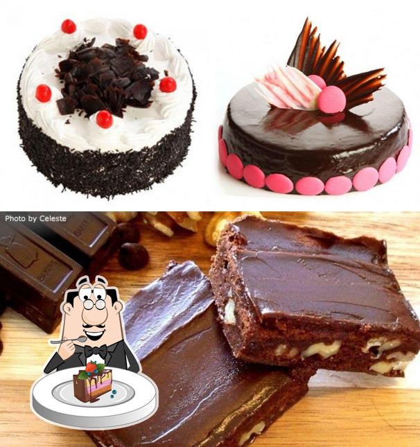 Chocolate cake at The French Loaf