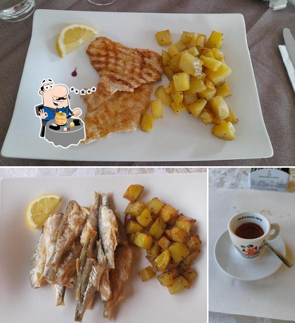 Platti al Trattoria dei Viaggiatori