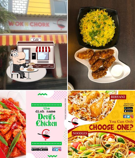 Check out how WOK N CHORK looks outside