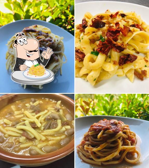 Spaghetti alla carbonara al Ristorante Antichi Sapori Pizzeria