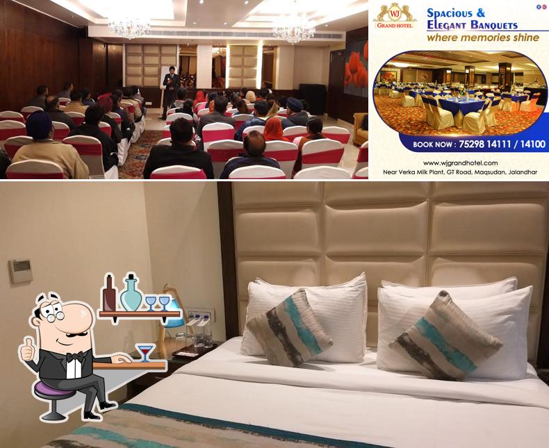 The interior of WJ Grand Hotel