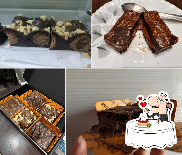 AvocadoandBrownies offers a variety of sweet dishes