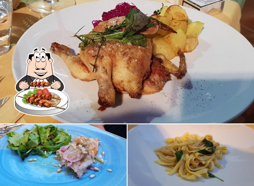 Cibo al Ristorante Gibigiana