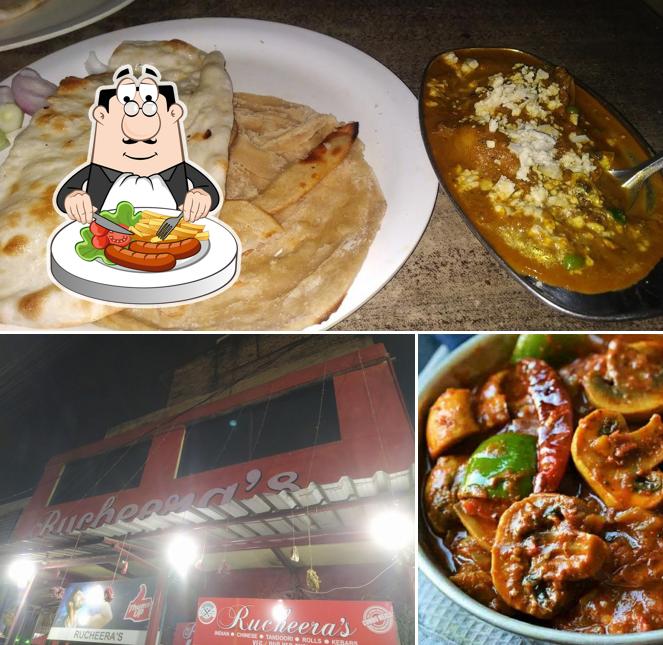 The restaurant's food and exterior