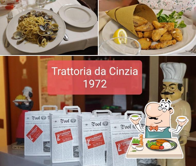 Platti al Trattoria Da Cinzia