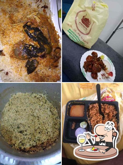 Food at Bakasura Restaurant