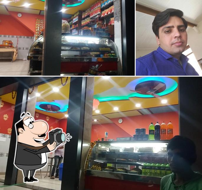 Look at the picture of Bhairu ji Sweets & Saras dhudh Dery