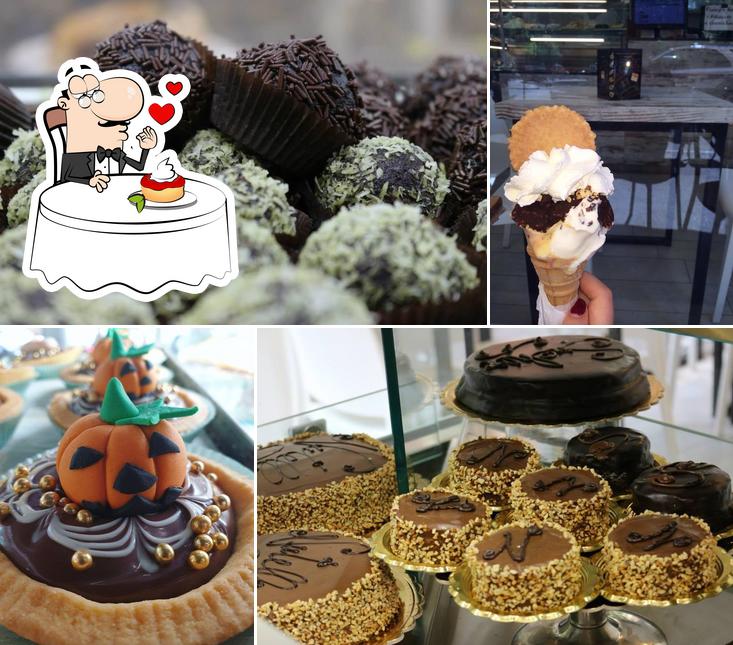 Al 7° Gusto - Pasticceria & Gastronomia propone un'ampia varietà di dessert