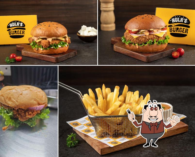 Meals at Hulk's Burger