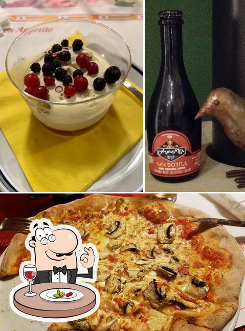 Questa è la immagine che presenta la cibo e birra di Pizzeria Da Mario