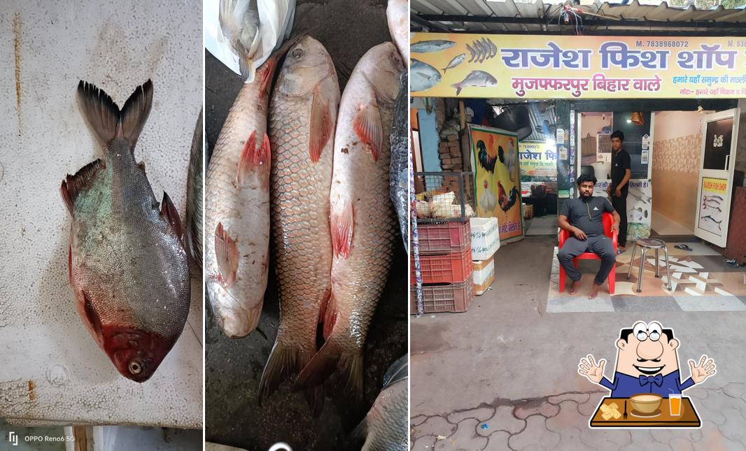 Meals at Rajesh Shah, Umesh Shah Fish Shop Muzaffarpur Wale