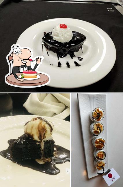 Arzoo restaurant provides a selection of desserts