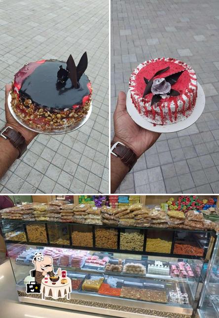This is the image displaying food and interior at Balas bakery and Cool bar