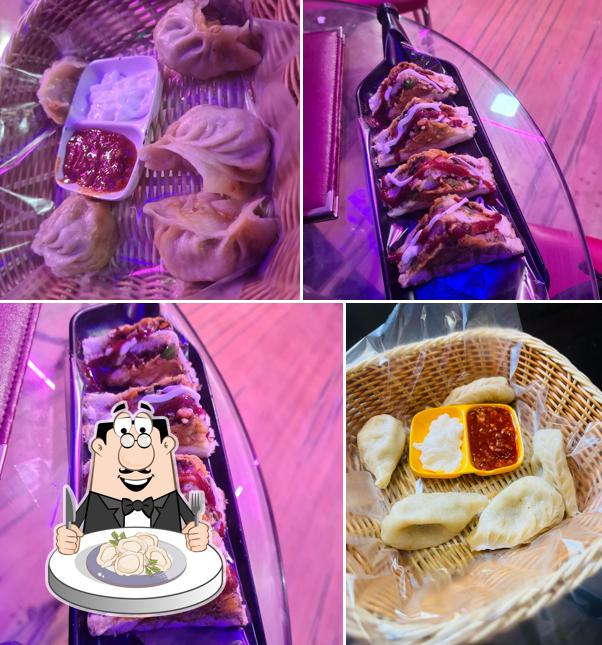Dumplings at Creamy nuts cafe