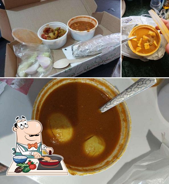 Chicken curry at Home Bytes