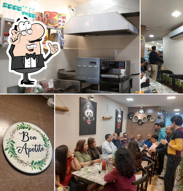 The interior of Preeti Sandwich and Juice Centre