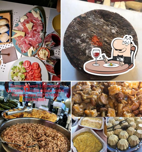 Platti al Tavoli in Salumeria Moroni