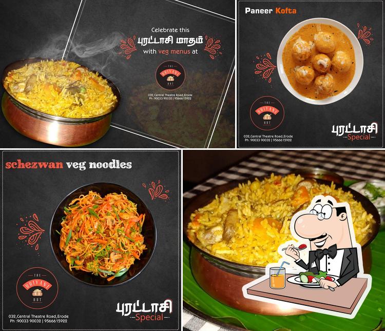 Food at The Briyani Hut Erode
