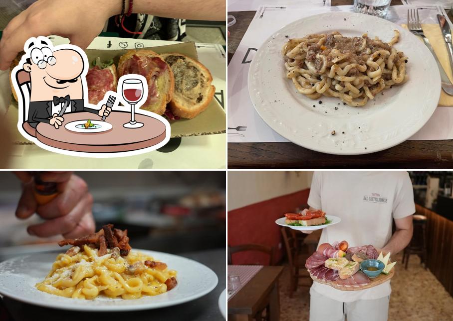 Cibo al Trattoria Dal Castiglionese