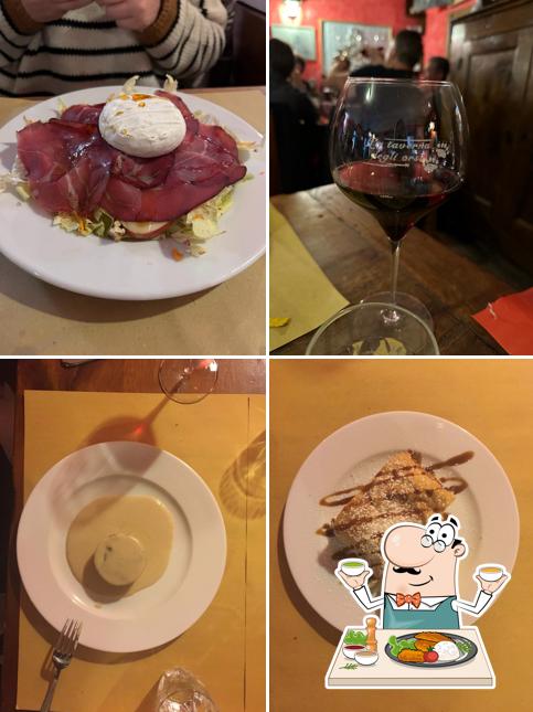 Platti al La Taverna degli Orsi