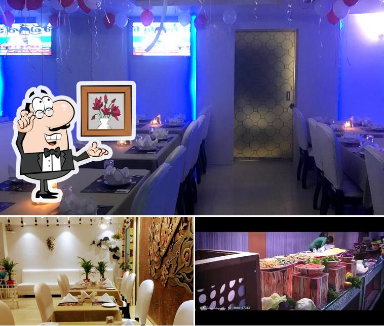 Check out how MADHURA _ flavours of love - Multi cuisine Restaurant looks inside